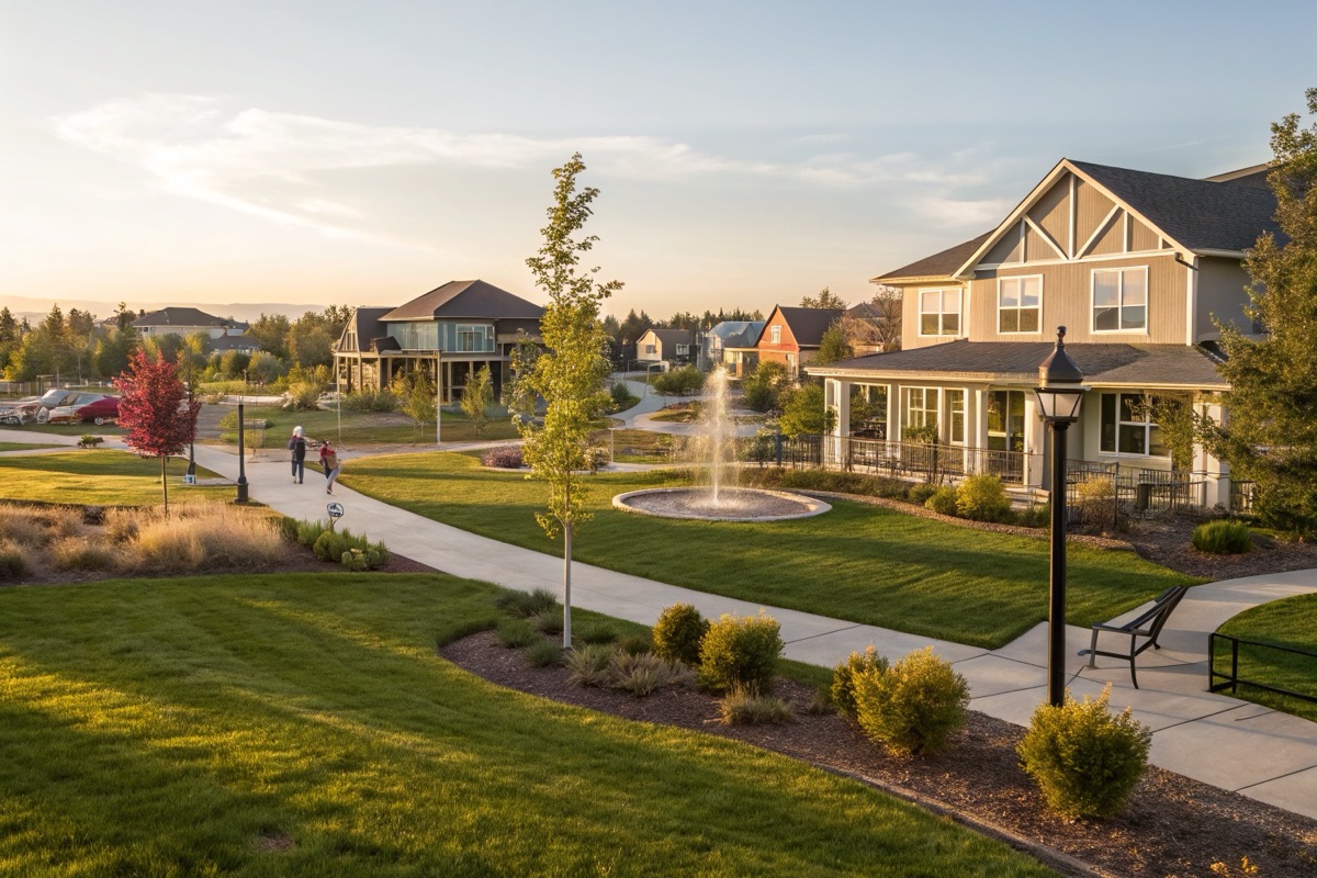 Northeast Meridian — parks and newer neighborhoods